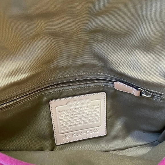 Raspberry Coach Bag - Picture 7 of 7